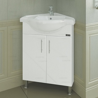 Комплект мебели 46 "Аврора-46" угловой 2 двери 46х46х65 СанТа (ум.Классик-46 угловой)