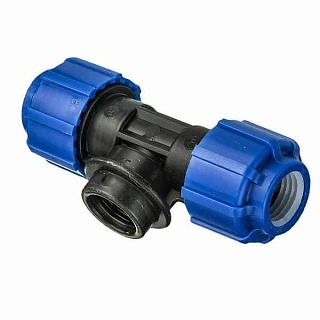 Тройник с внутр.р. ф32х1/2"х32 ТПК-АКВА (40)