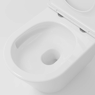 Унитаз подвесной безободковый Vincea "Vito" TORNADO белый .сиденье slim м/л  VT1-23T