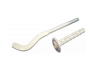 Кронштейн алюм/рад. L180 с дюб.К 6.7.18ф (100)