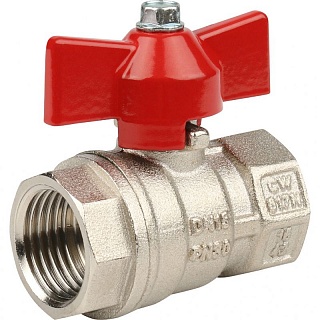 Кран шар. стандартнопроходной баб. ВВ 1/2" (15/195) (SVB-0012-000015) STOUT 