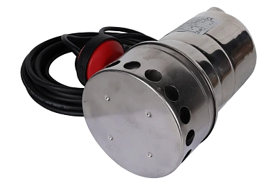 Насос дренажный с поплавком, корпус, раб.колесо-нерж.ст, кабель 10 м, 230V, Q=175 л/мин, H=7,5 м (SPD-0002-200450) STOUT