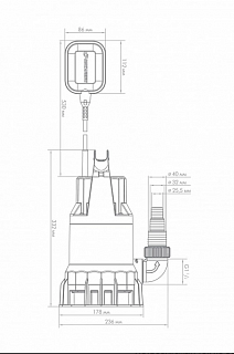 Насос "Фекальник" 230/8 (5401)
