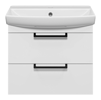 Комплект мебели 60 "Клермонт-60" подвесная 2 ящика матовая эмаль MISTY (ум.Клермонт,60)