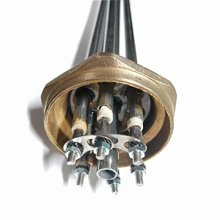 Тэн 15000W(5000х3), KFL, нерж, G2", L435мм, 220/380V (68615P)