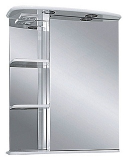 Зеркало-шкаф 60 "Магнолия-60" прав. (свет) MISTY