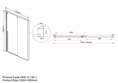    Vincea Lugano VDS-1L130CLB-1 ,  