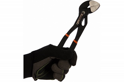 Клещи переставные Sturm 250мм, КНОПОЧНАЯ фиксация, подвижная губка, пвх рукоятка,1020-06-C250