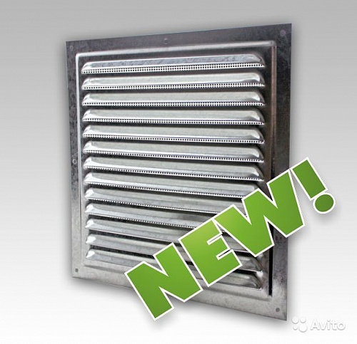 Решетка 1515МЦ (150х150) оцинкованная сталь (100)