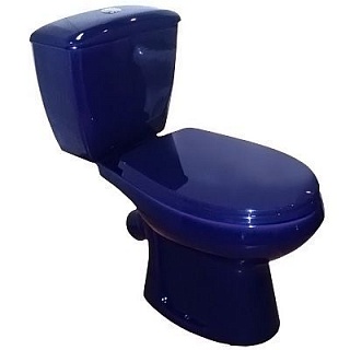 Унитаз-комп "Дора " синий в комплекте(Ст.Оскол )