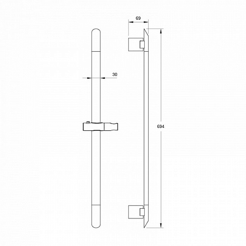 Стойка д/душа IDDIS Mirro MIR6940i17
