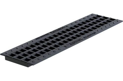 Решетка пластиковая ячеистая DN100 (310030А) 500*136*15