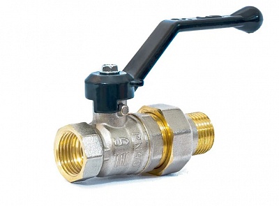 Кран шаровый LD Pride 47.25. ВГШ.Р Ду 25 Ру40 рычаг с американка (6)