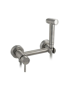 GFmark Смеситель гигиенический настенный САТИН из нержавеющей стали (2048) 