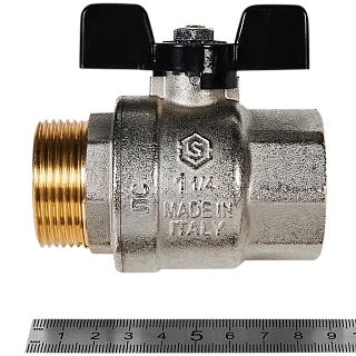 Кран шар. полнопроходной баб. ВН 1 1/4" (SVB-0004-200032) STOUT замена арт.78797