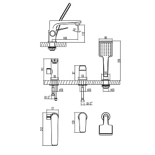      3  "BRONX" (LM3745GM) 35 .  LEMARK 