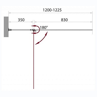 / BelBagno SELA-V-11-120/140-P-Cr-R  