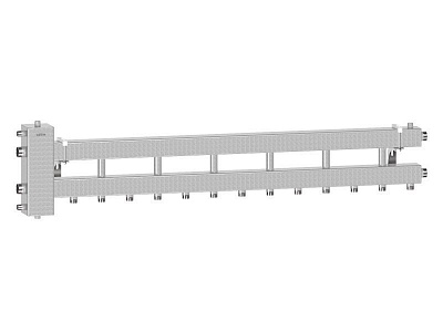 Балансир. коллектор BM-150-7D Pmax=150 кВт (6 вниз/вверх, 1 в сторону) ст. 09Г2С