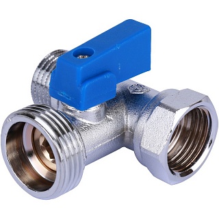 Кран шар. проходной для бытовой техники 1/2" х 3/4" х 1/2" (SVB-0124-123412) STOUT