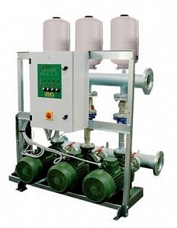 Насосные станции BOOSTER SETS WITH 1 CENTRIFUGAL PUMP IE3 MOTOR 1NKP-G 50-200/210 18,5 400-50