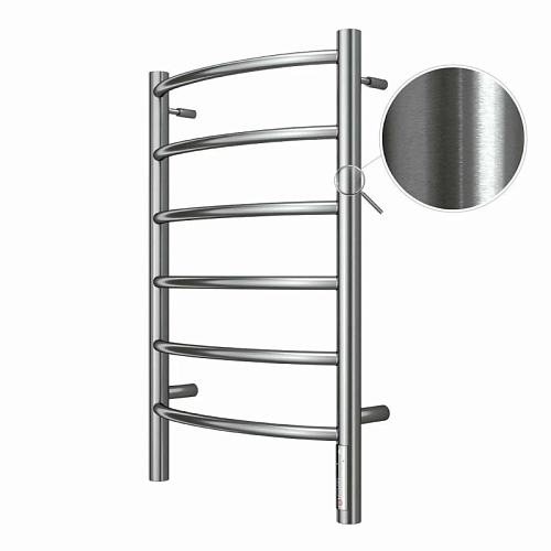 Полотенцесушитель "Классик" 400х650 П6 электро САТИН  TERMINUS 