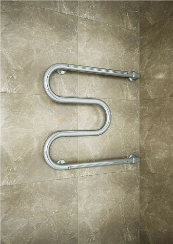 Полотенцесушитель  600х500  М-ОБР с полкой TERMINUS