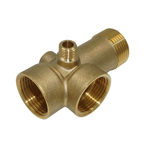 Штуцер 5-ти вводной с клапаном (6396) Aquario