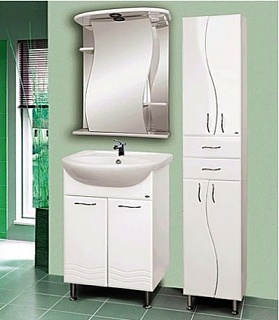 Зеркало-шкаф 60 "Лиана-60" левое (подсветка) MISTY 