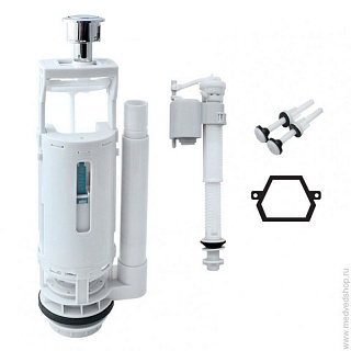 Арматура д/унитаза 1/2" нижняя подводка тип В 2-ур Iddis F012400-02К