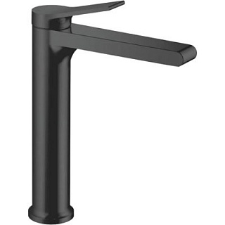 Смеситель д/раковины SHEVANIK черный высокий S8311H