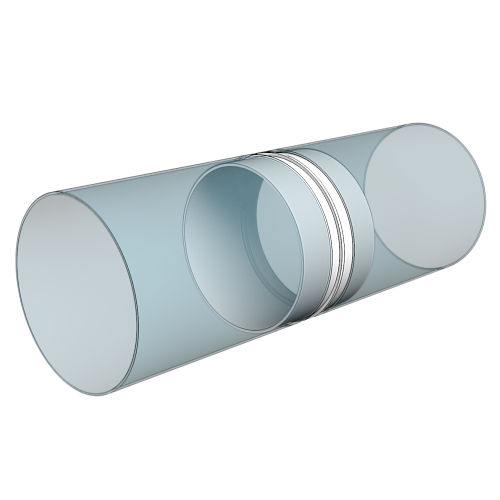 Соединитель 15СКП,D150 (пластик) (24)
