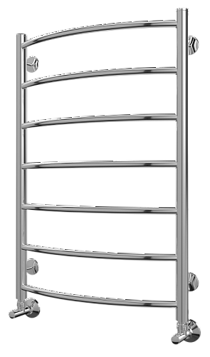 Полотенцесушитель 500х800 П8 "Классик" матовый черный (RAL 9005) TERMINUS