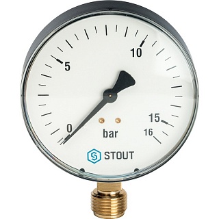  0...16 bar, Dn100 1/2" . (SIM-0010-101615) STOUT