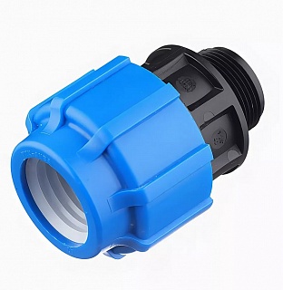 Муфта с нар.р. 50 х 1 1/2" ТПК-АКВА (50)