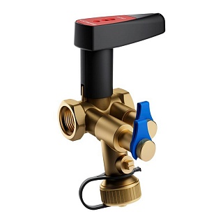 Клапан баланс NexusValve Vertex р/р DN15, PN25, Kvs1,71 с дренажем и изм. нип. (MN80597.706) Meibes