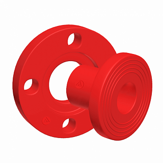 Фланец SLT BLOCKFIRE PP-R+Бурт под фланец SLT BLOCKFIRE PP-R 40 (SLTFPBF140GR)