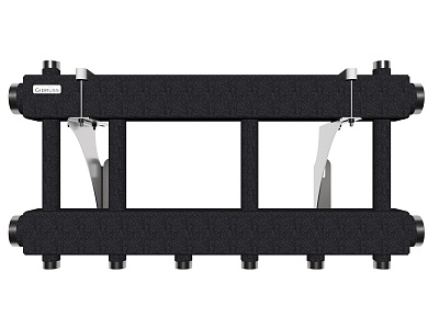 Модульный коллектор MK-250-3x25 Pmax=250 кВт (G 2", 3х1") ст. 09Г2С