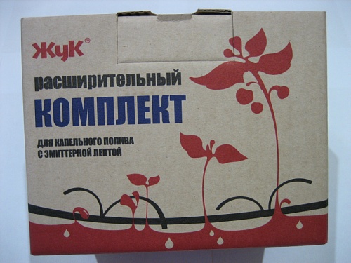 Капельный полив "Жук" расширительный комплект для эмиттерной ленты 6м