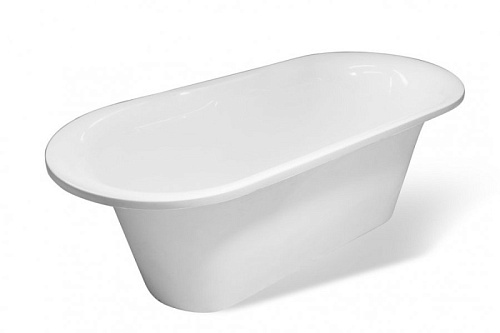 Ванна литьевой мрамор Эстет Лаура,170х70 + ножки