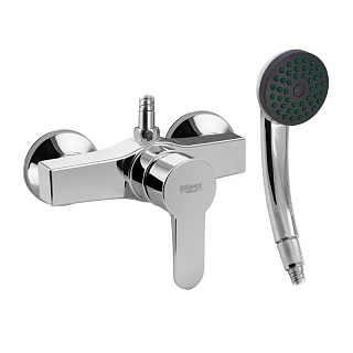 BRIMIX - Смеситель душ, шаровый АБС пластик хромированный (код: 593)