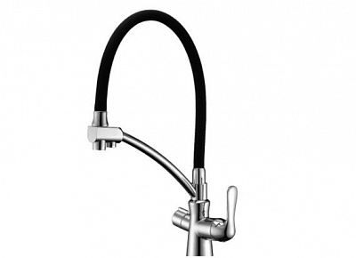 Смеситель д/кухни "COMFORT"  (3070С) 35 мм. под фильтр с гибким изливом LEMARK ВЫГОДА!!