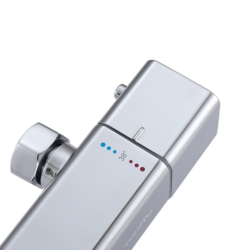 Душевая система "RAIN" (RAI-1028) термостат, хром TOKITO