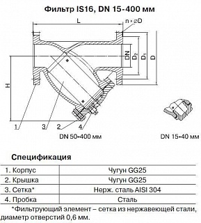      65, ., IS16-65 (290) PN16, 300 (224 633)