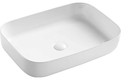 Умывальник Vincea VBS-304 белая накладная 600x420x140