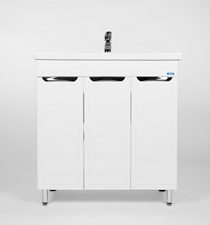 Комплект мебели 80 "Лима-80" напольная 3 дв. белая VIANT (ум.COMO-80) 