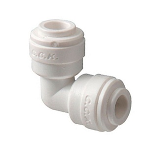 Фитинг угловой T3/8" х Т1/2"  AEU0706W (2849)