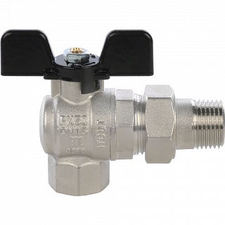 Кран шар. полнопроходной с амер. угл. баб. ВН 1/2" (SVB-0008-000015) STOUT 