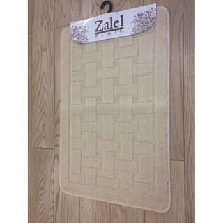 Коврик для ванной "CLASSIC" квадраты 55х90см серый 00293