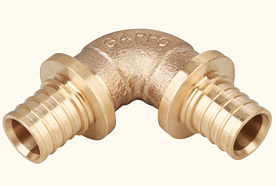 Угольник 25х90° латунь (5/45) (G1303.2525) GAPPO