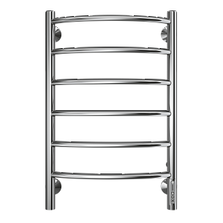 Полотенцесушитель "Классик" 400х650 П6 электро черный матовый (RAL 9005) TERMINUS 